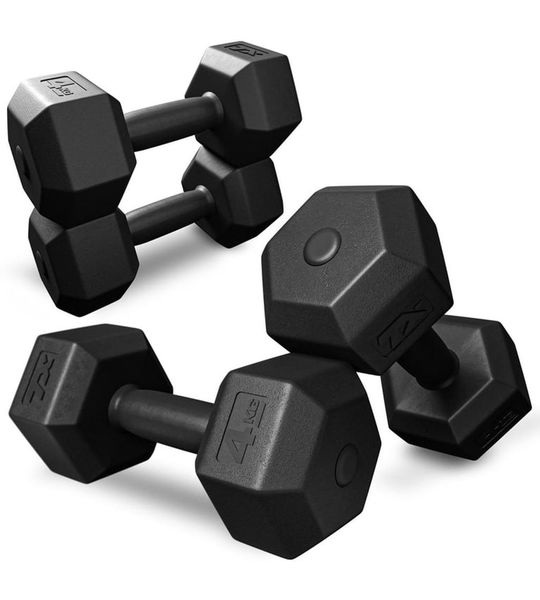 Trex Sport TX-004CD - Halterset - Composiet - 2×4 kg - Voor training