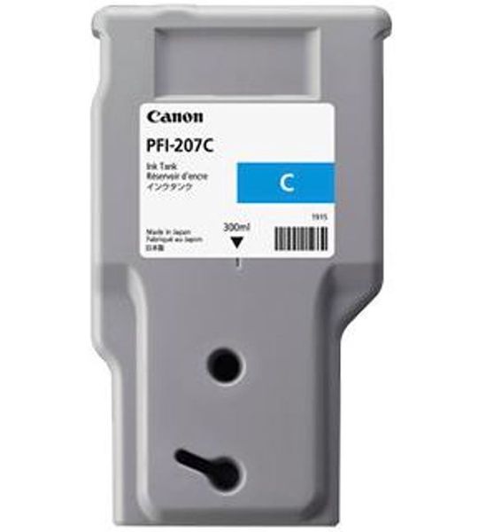 Canon PFI-207 cyaan