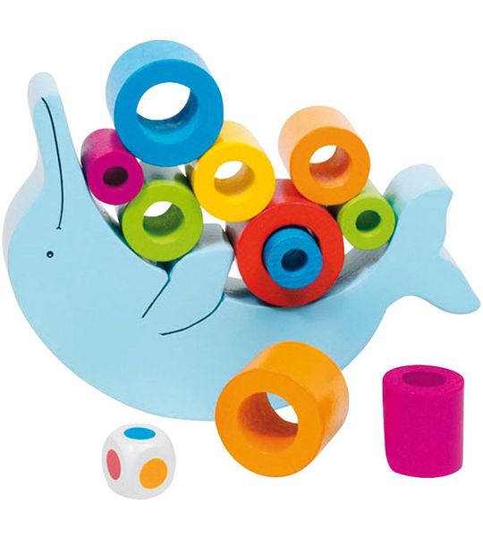 Goki Houten Balansspel - Dolfijn