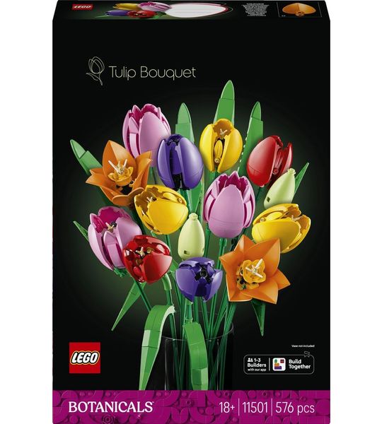 LEGO® Botanicals Boeket met Tulpen Bloemendecoratie - 11501