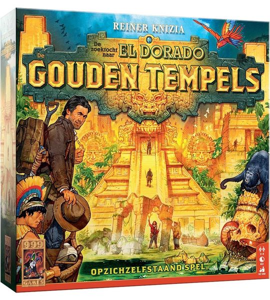 De Zoektocht naar El Dorado De Gouden Tempels - Bordspel