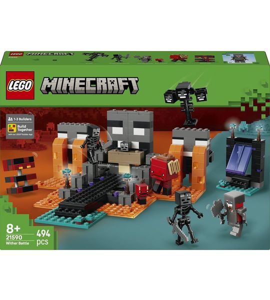 LEGO Minecraft De Wither-Strijd Videogame Speelgoed voor Kinderen - 21590