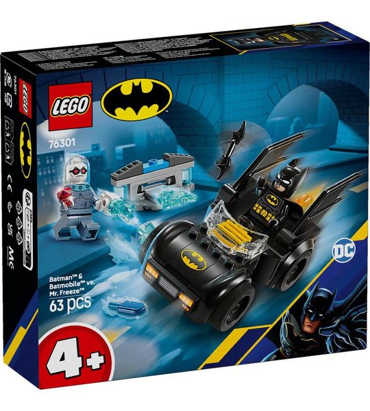 LEGO DC Batman™: Batman en Batmobile™ vs. Mr. Freeze™ voertuig - 76301