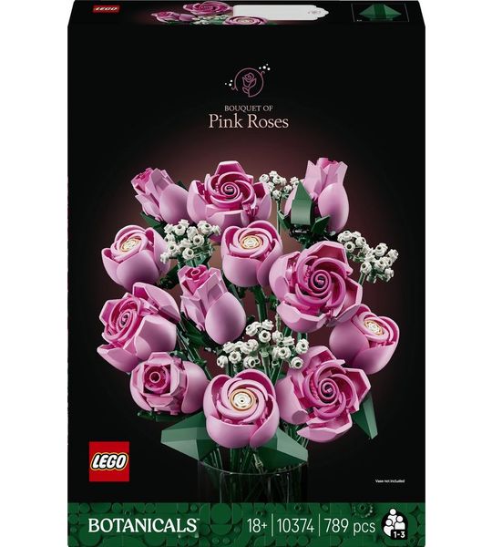 LEGO Botanicals Roze Rozenboeket - 10374