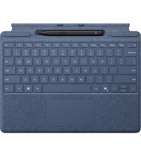 Microsoft Surface Pro Tc + Slim Pen Saffier Toetsenbord Blauw