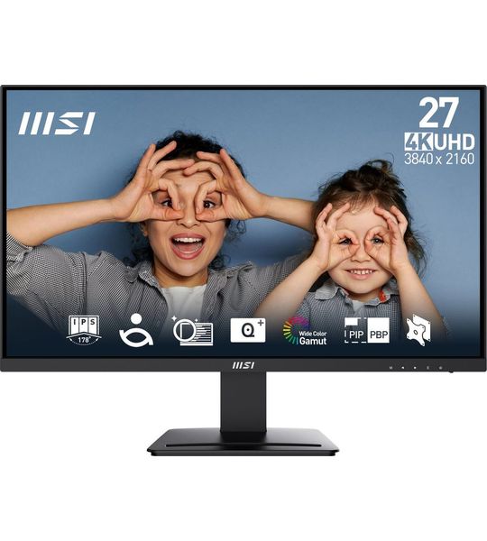 MSI Pro Mp273u - 27 Inch 3840 X 2160 (ultra Hd 4k) Ips-paneel