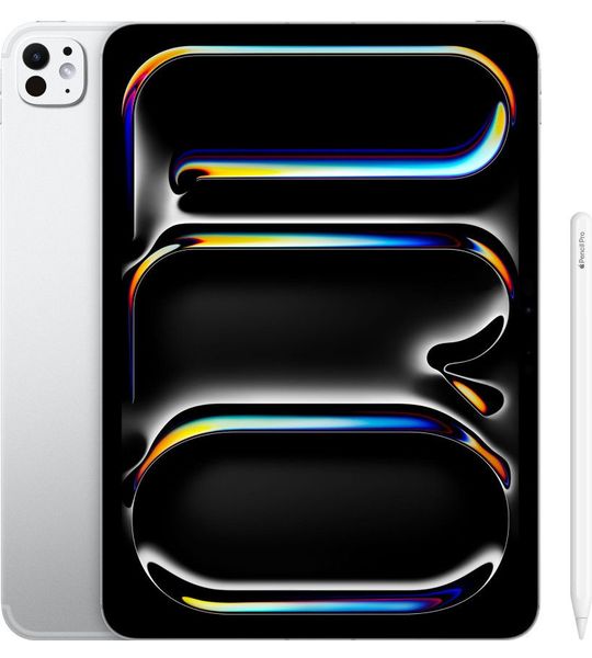 Apple iPad Pro (2024) 11 inch 2 TB Wifi + 5G Zilver + Apple Pencil Pro