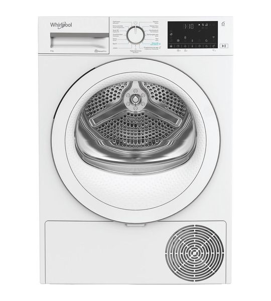 Whirlpool C WD 94M WWS BE Warmtepompdroger Wit