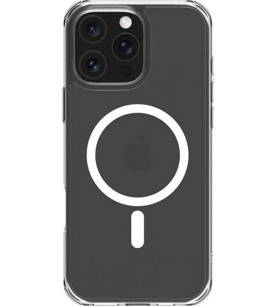 BlueBuilt Protective Back Cover met MagSafe iPhone 16 Pro Max Transparant