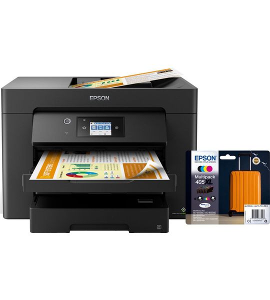 Epson WorkForce WF-7830DTWF + 1 set extra inkt