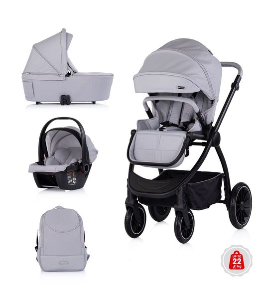 Kinderwagen Chipolino Prestige 3-in-1 Platinum