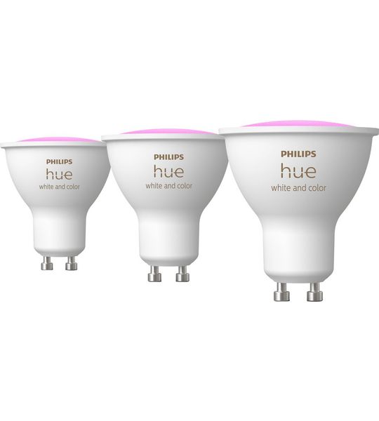 Philips Hue White and Color GU10 3-pack