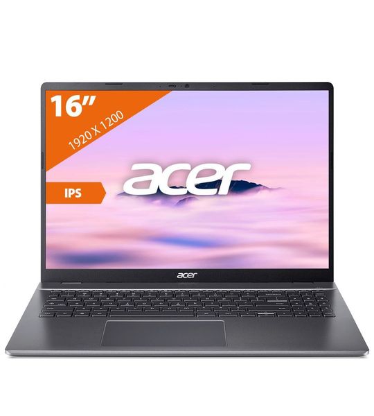 Acer Chromebook Plus 516 Cb516-1ht-54cm - 16 Inch Wuxga Intel Core 5 120u 8 Gb 256 Core™ Onboard Graphics Qwerty