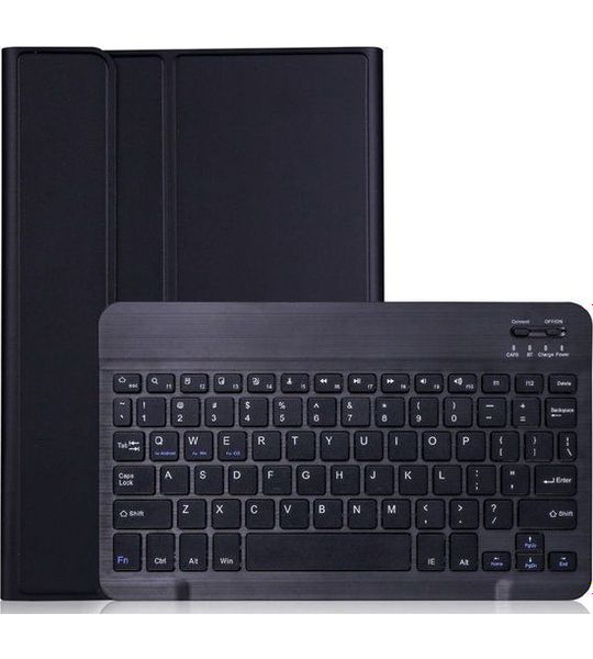 Just in Case Samsung Galaxy Tab A9 Toetsenbord Hoes QWERTY Zwart