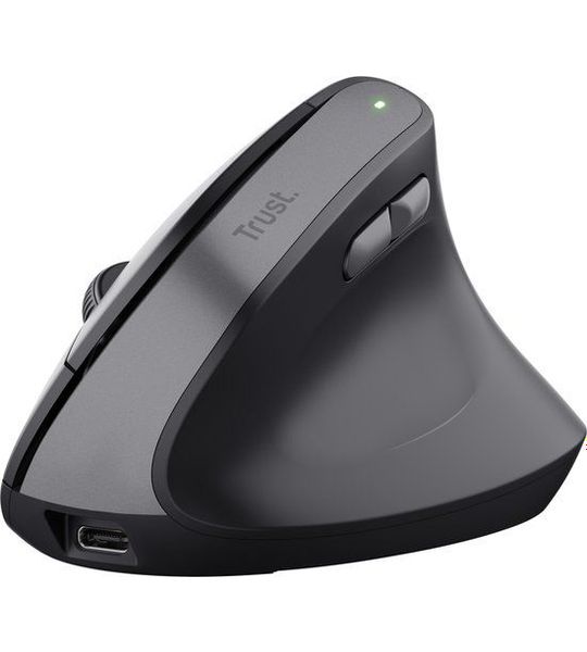 Trust TM-270 Ergonomic Draadloze Muis Muis Zwart
