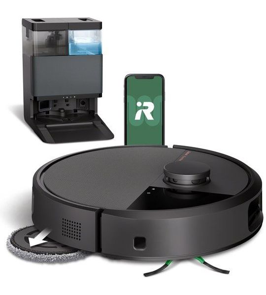 Irobot 505 Combo Plus Robot stofzuiger Zwart