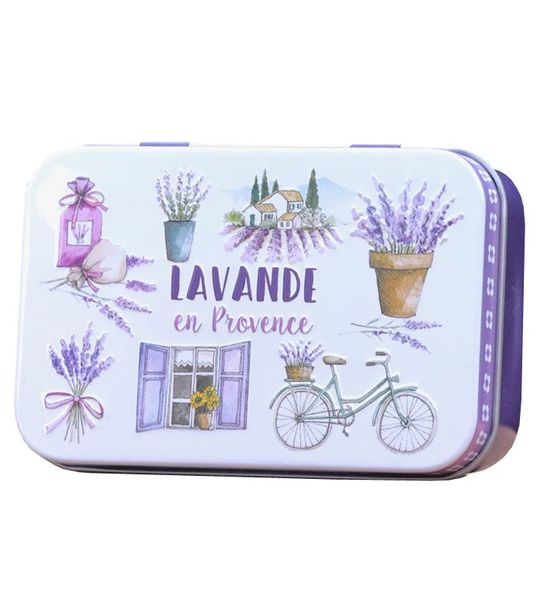 Blikje Savon de Marseille zeep Lavande en Provence