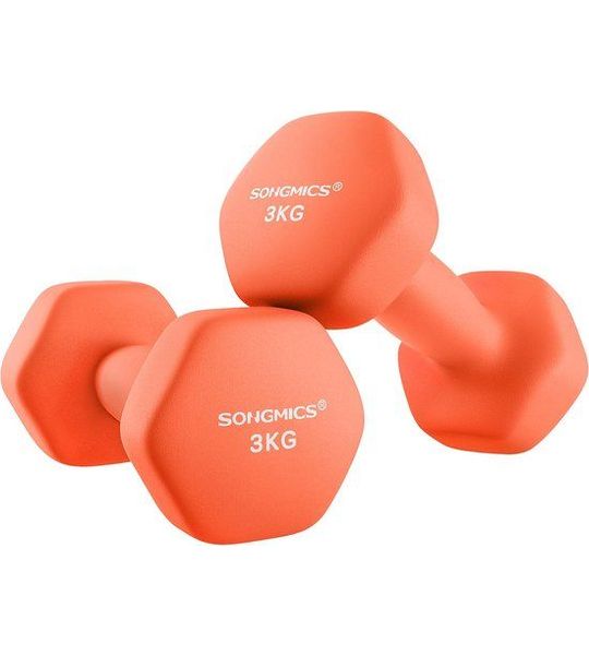 Dumbbell set van 2 rood
