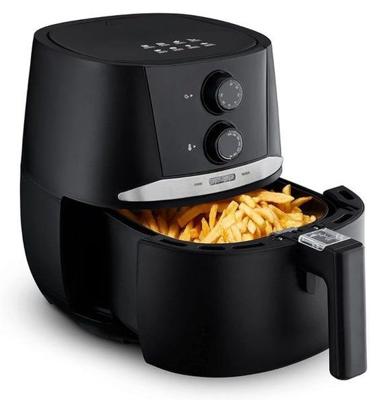 REN® Mini airfryer - Airfryer - Airfryer klein - Zwart - ‎28cm x 28cm x 31cm