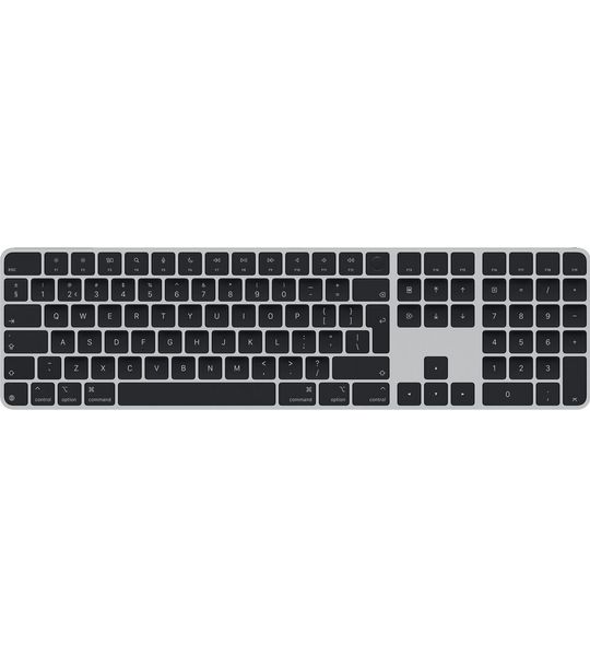 Apple Magic Keyboard Met Touch Id Numeriek Toetsenblok Draadloos Toetsenbord Zwart
