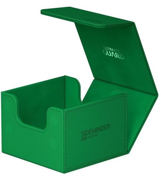 Ultimate Guard Ultimate Guard Sidewinder 133+ Xenoskin - Green Card Boxes