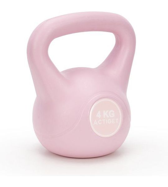 Actiget® Kettlebell | Kettle Bell | Roze | 4 kg