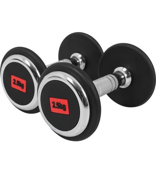 Gorilla Sports Dumbellset 5 kg (2 x 2,5 kg)