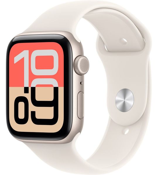 Apple Watch Se 3 gps + Cellular - 44mm starlight Aluminium Case Starlight Sport Band S/m Smartwatch