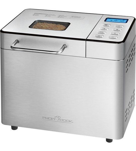 ProfiCook BBA 1282 - Broodbakmachine - Timer -RvS