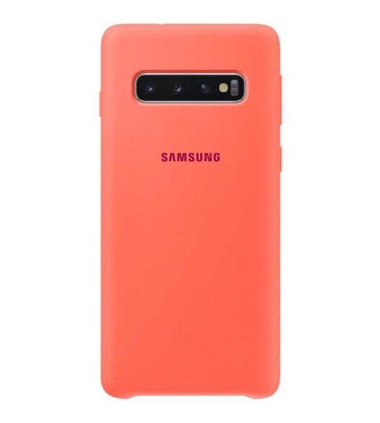 Samsung Galaxy S10+ Silicone Cover Roze