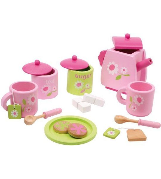 Small Foot - Houten Theeservies, 17dlg.