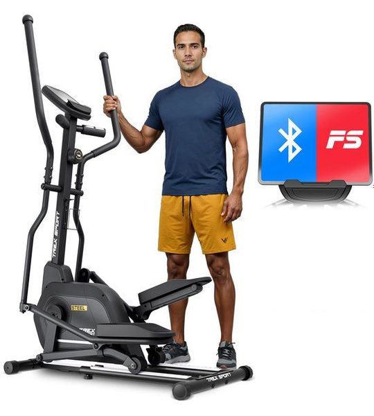 Trex Sport TX-700CT Steel- Crosstrainer - Magnetisch - 14 kg - Tot 125 kg