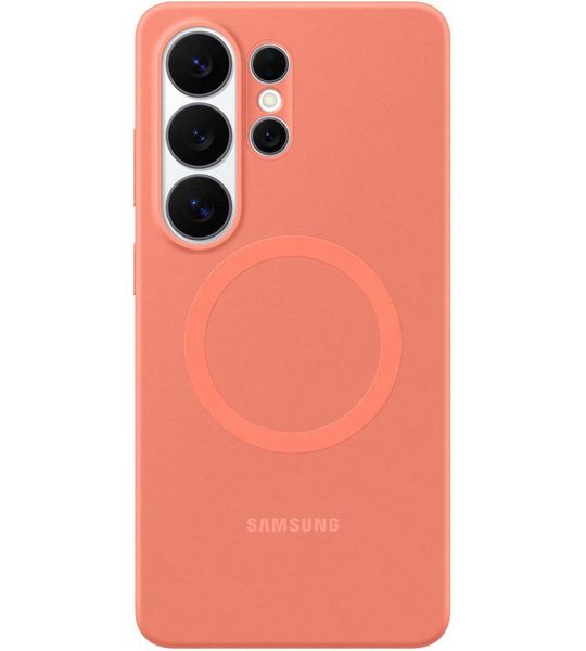 Samsung Silicone Magnet Telefoonhoesje Voor Samsung Galaxy S26 Ultra Rood