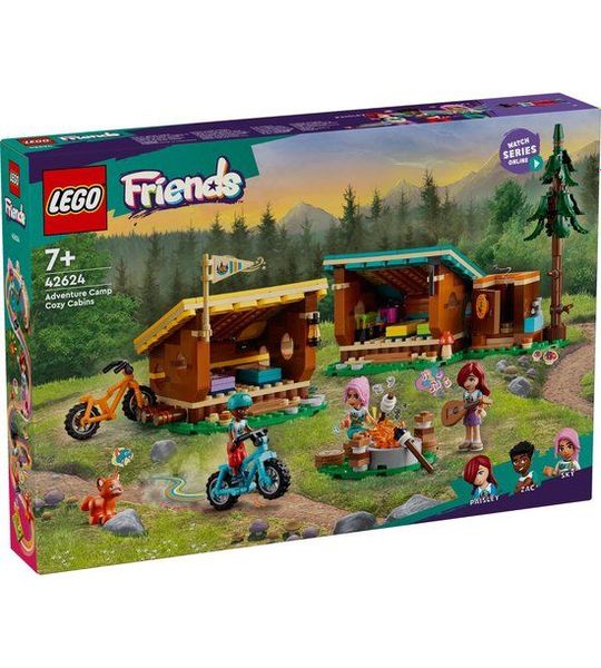 LEGO Friends Avonturenkamp knusse boshutten 42624
