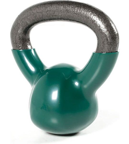 Olive Vynil 6kg Kettlebell Groen 6 kg