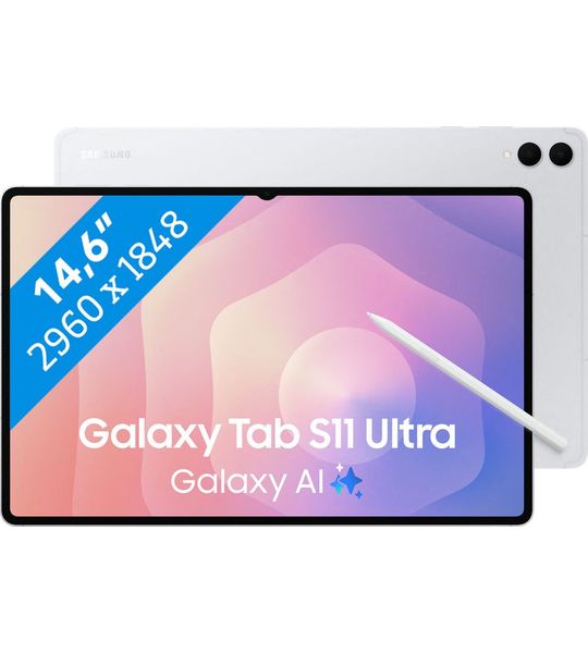 Samsung Galaxy Tab S11 Ultra - 14.6 Inch 512 Gb Zilver Wifi
