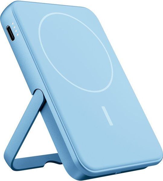 Fresh 'n Rebel Magnet Wireless 5000 Mah Powerbank Vivid Blue