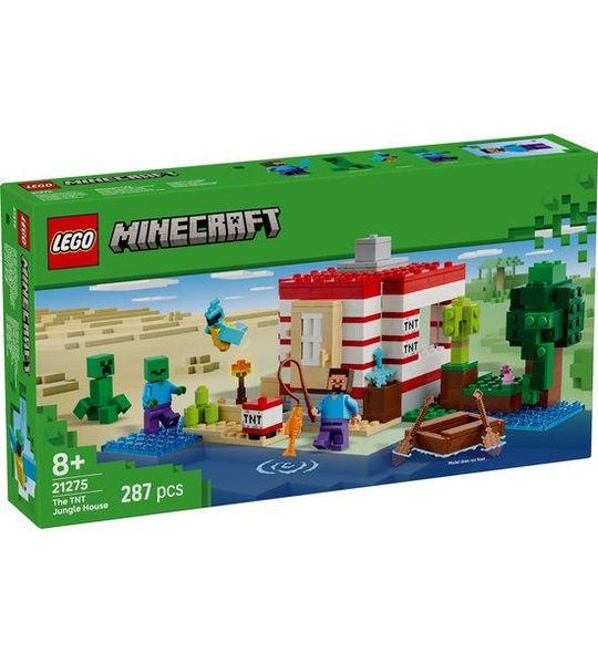 LEGO® Minecraft® Het TNT Junglehuis, Videogameset - 21275
