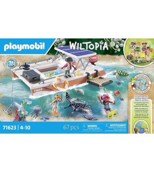 PLAYMOBIL Wiltopia Koraalrif onderzoek - 71623
