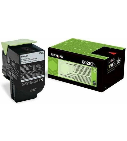 Lexmark 802K zwart