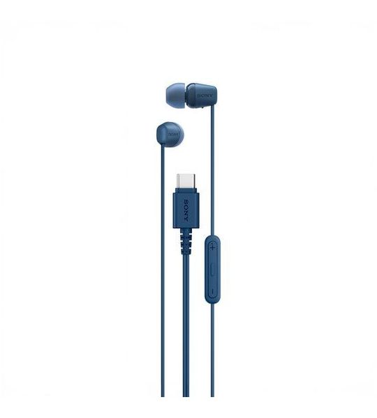 Sony Ier-ex15c – In-ear Usb-c Oordopjes Met Microfoon Blauw Oordopjes