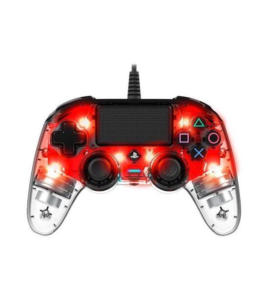 Nacon Wired Compact Controller Led-rood