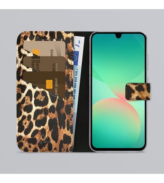 Mystyle Flex Wallet Telefoonhoesje Voor Samsung A26 Wild Leopard