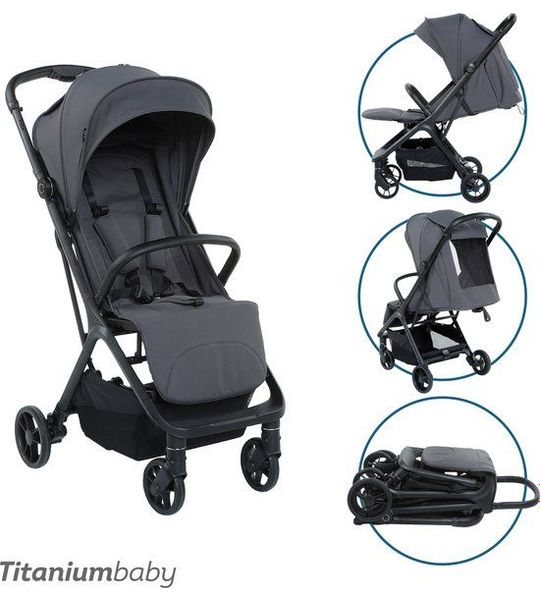 Buggy Titanium Baby Pulse Graphite Grey
