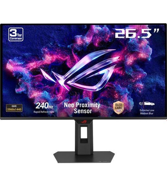 Asus Rog Strix Oled Xg27aqdmes - 26.5 Inch 2560 X 1440 Pixels Oled (organic Light-emitting Diode)