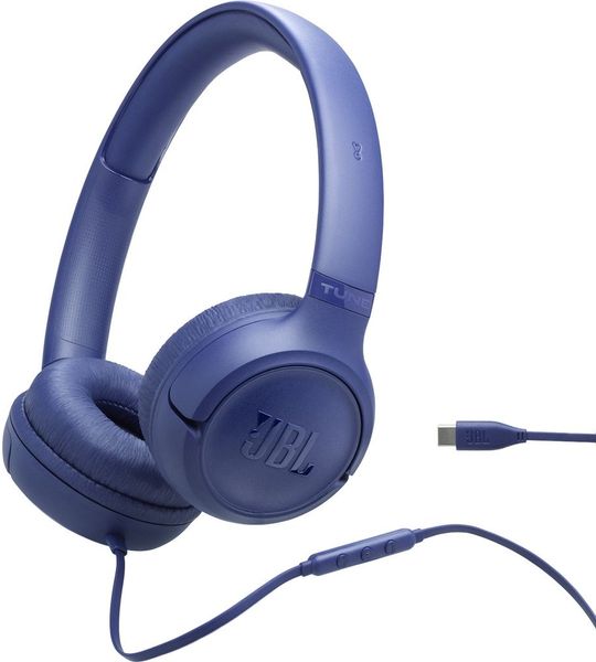 JBL Tune 520C USB-C Hoofdtelefoon Blauw