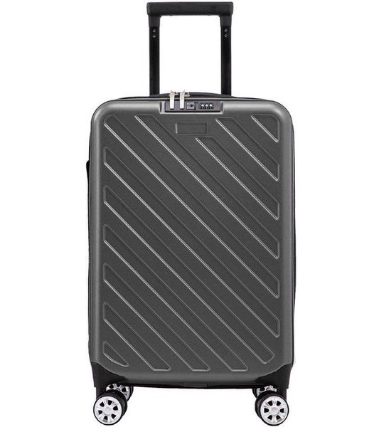 Összecsukható bőrönd, sötétszürke