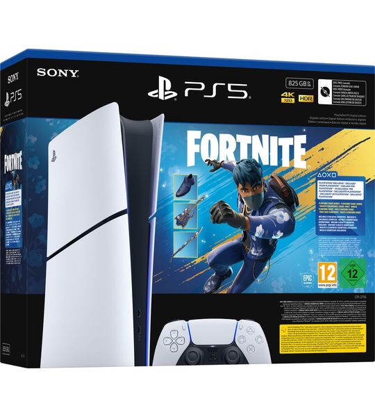 Sony Playstation®5 Digital Edition 825 Gb – Fortnite Flowering Chaosbundel
