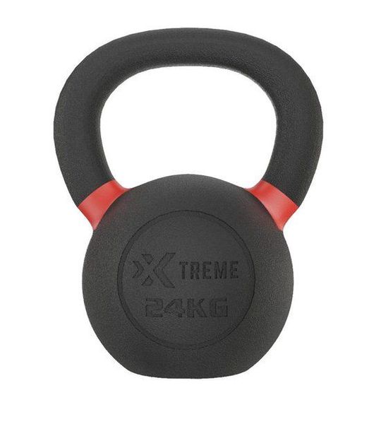 Xtreme Fitness Gietijzer Kettlebell Premium Rood 24Kg