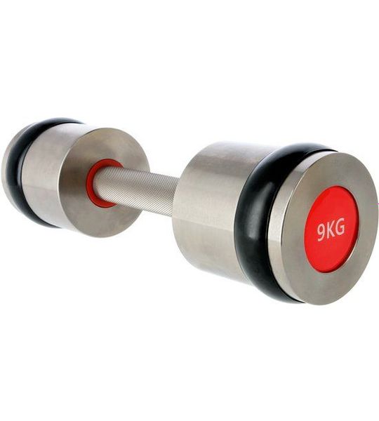 HMS Chroom Dumbbell Set - 2 x 9 kg